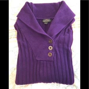 LRL Deep Purple Sweater